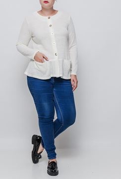 Immagine di PLUS SIZE CARDIGAN WITH POCKET